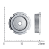 Micro internal helical gear