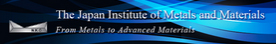 The Japan Institute of Metals and Materials Logo